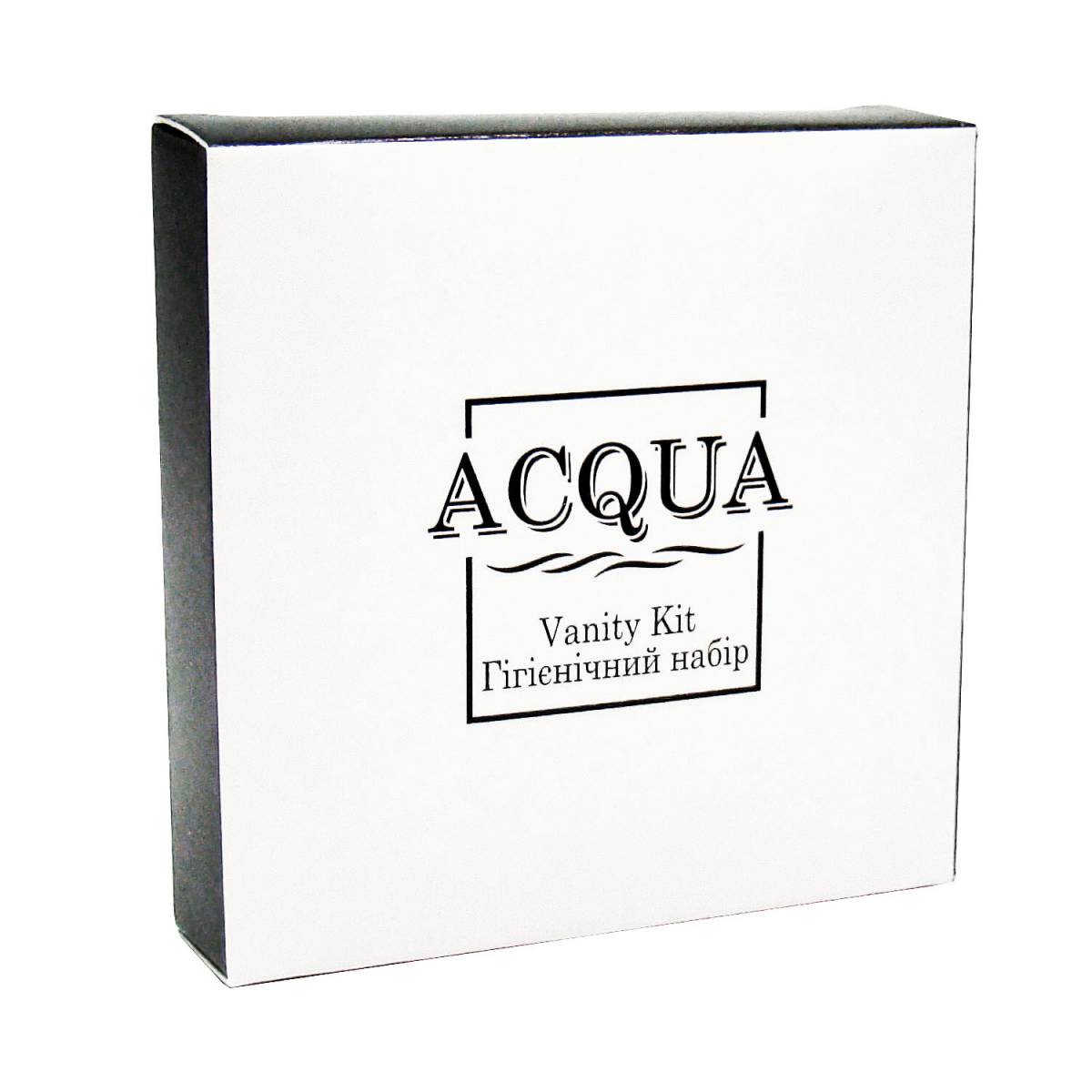 Косметический набор ACQUA для гостиниц VIP, в п/е и картонной коробочке Q-VKL4/2 HSG