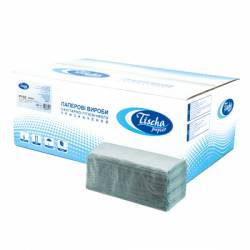 Рушники паперові BASIC (ящик/20 пачок по 200 рушників) P102 Tischa Papier