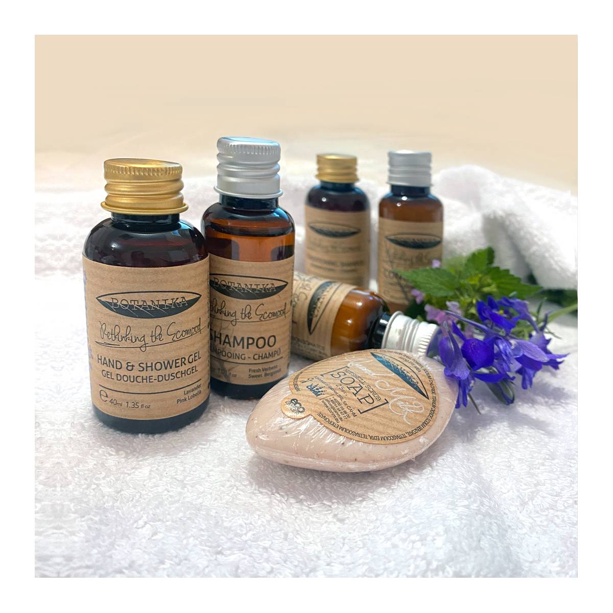 Еко мило Botanika 25 гр мигдаль+скраб волоського горіха 40010 CAHM