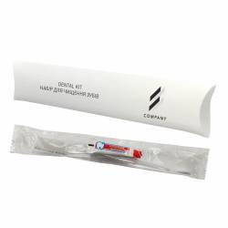 Зубний набір в коробочці з логотипом замовника LW3-DK5 HSG