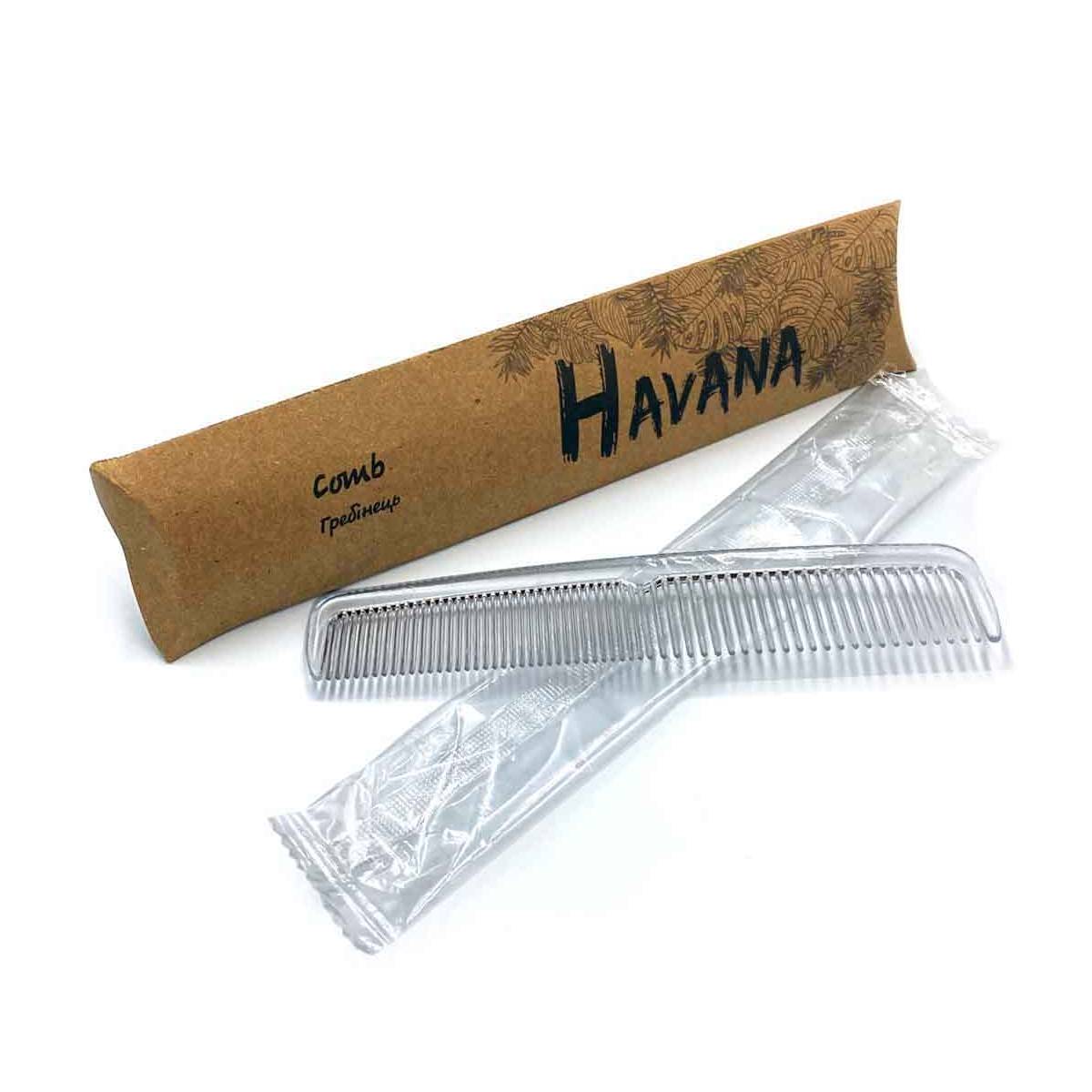 Расческа HAVANA 14 см, для гостиниц H-C14 CAHM