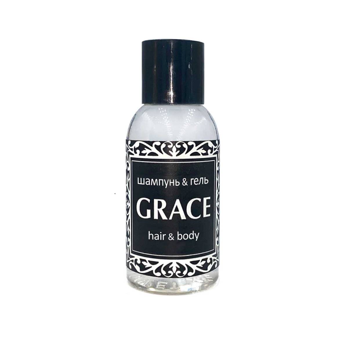 Шампунь&гель 35 мл GRACE для волосся та тіла (в наявності 19 шт.) G-HB35/P HSG