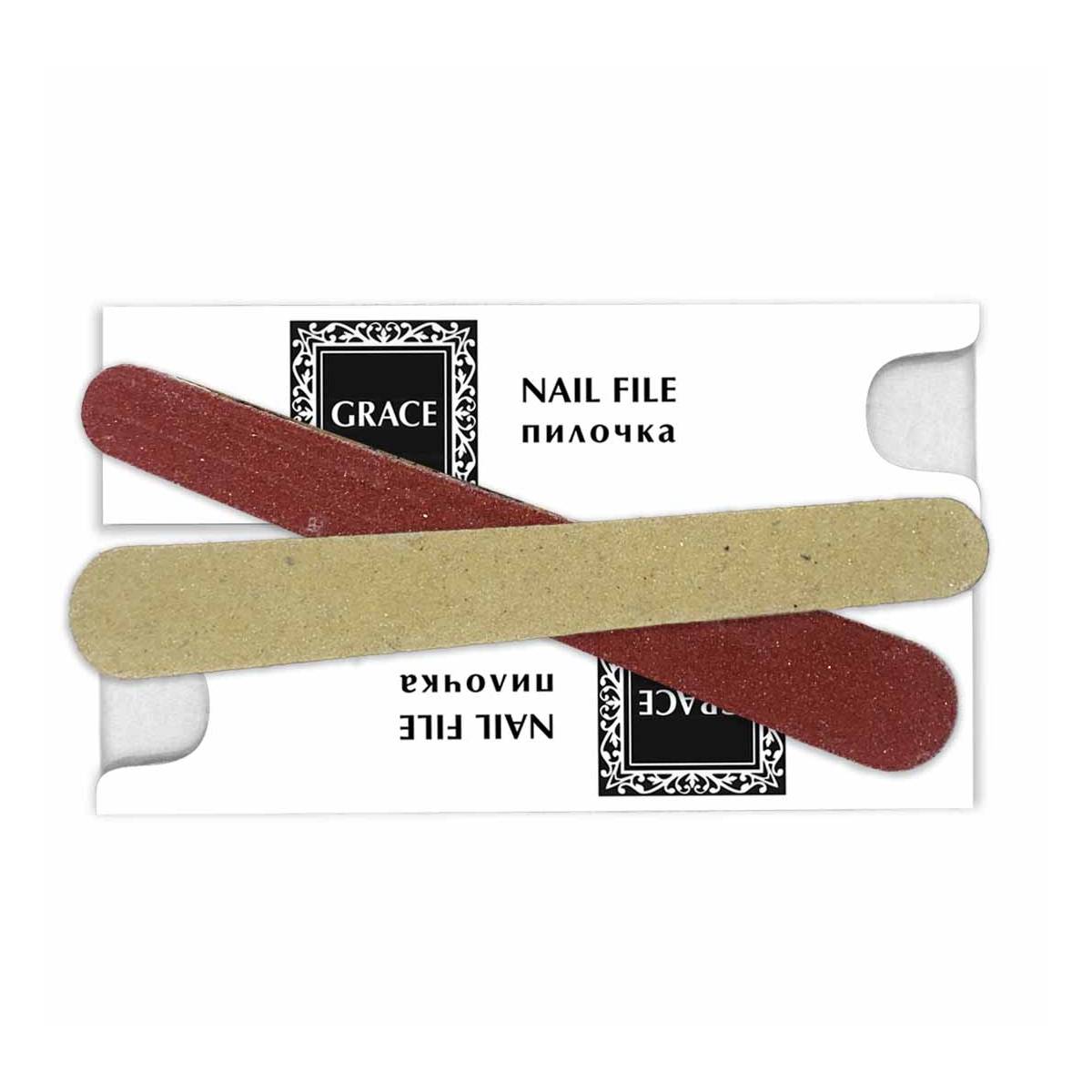Пилочка для ногтей 8 см, в п/е и картонной упаковке G-FN8 HSG