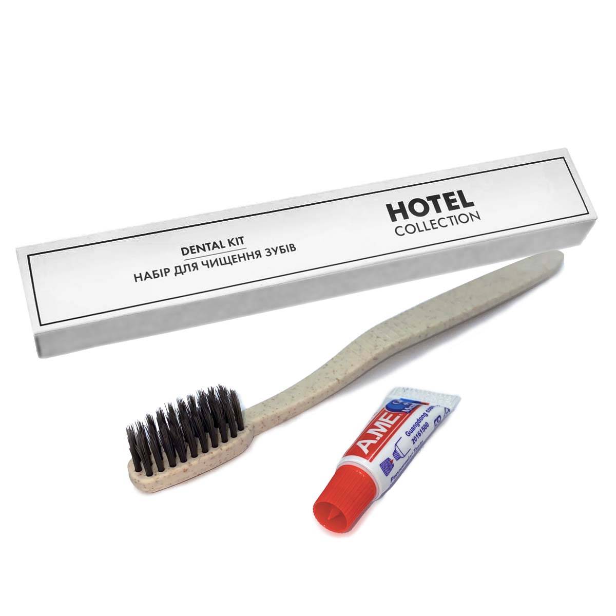 Зубний набір ECO в картонній коробочці "HOTEL COLLECTION" HC-DK5 ECO HSG