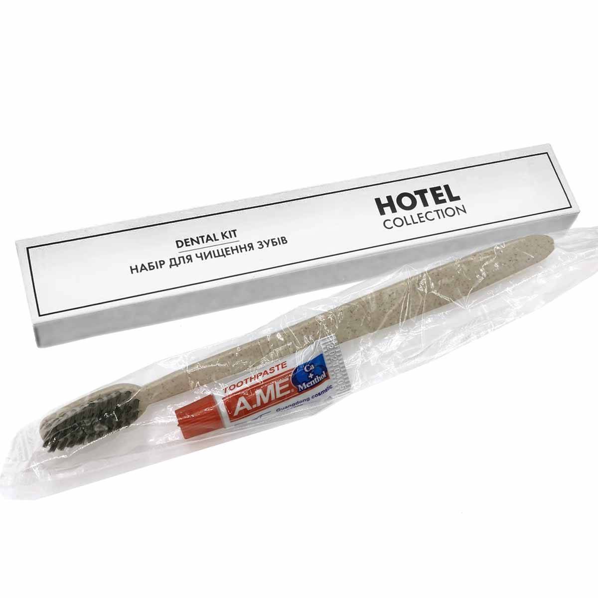 Зубний набір ECO в картонній коробочці "HOTEL COLLECTION" HC-DK5 ECO HSG