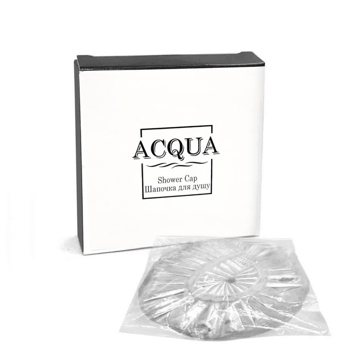 Шапочка для душа ACQUA в картонной коробочке Q-SC47 HSG