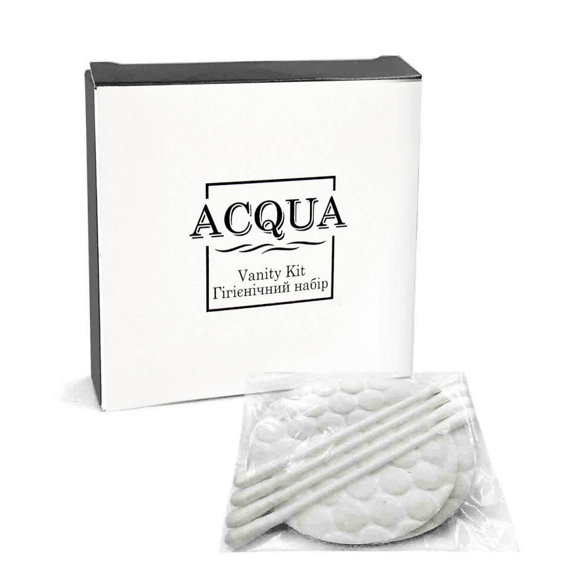 Косметический набор ACQUA для гостиниц, в картонной коробочке Q-VK HSG