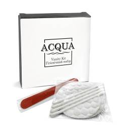 Косметичний VIP набір ACQUA для готелів, в п/е та картонній коробочці Q-VKL4/2 HSG