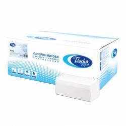Паперові рушники BASIC (ящик/20 пачок по 150 листів) P098 Tischa Papier