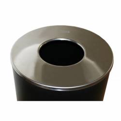 Урна открытая R-LINE 84л M884Black Атма