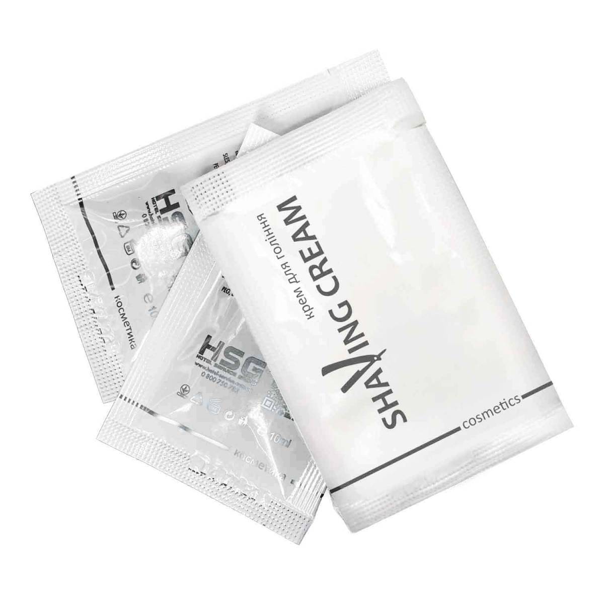 Набір для гоління в п/е упаковці (бритва 2 леза+крем 10 мл в саше) SK2/S HSG