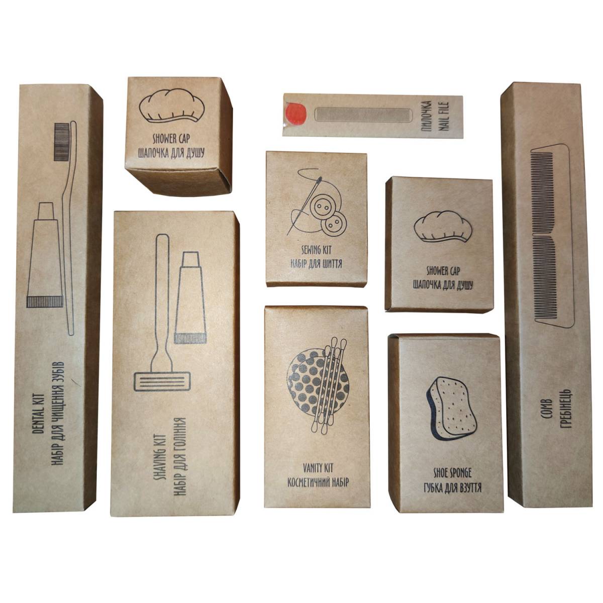 Набір для гоління Kraft для готелів K-SK2/S HSG