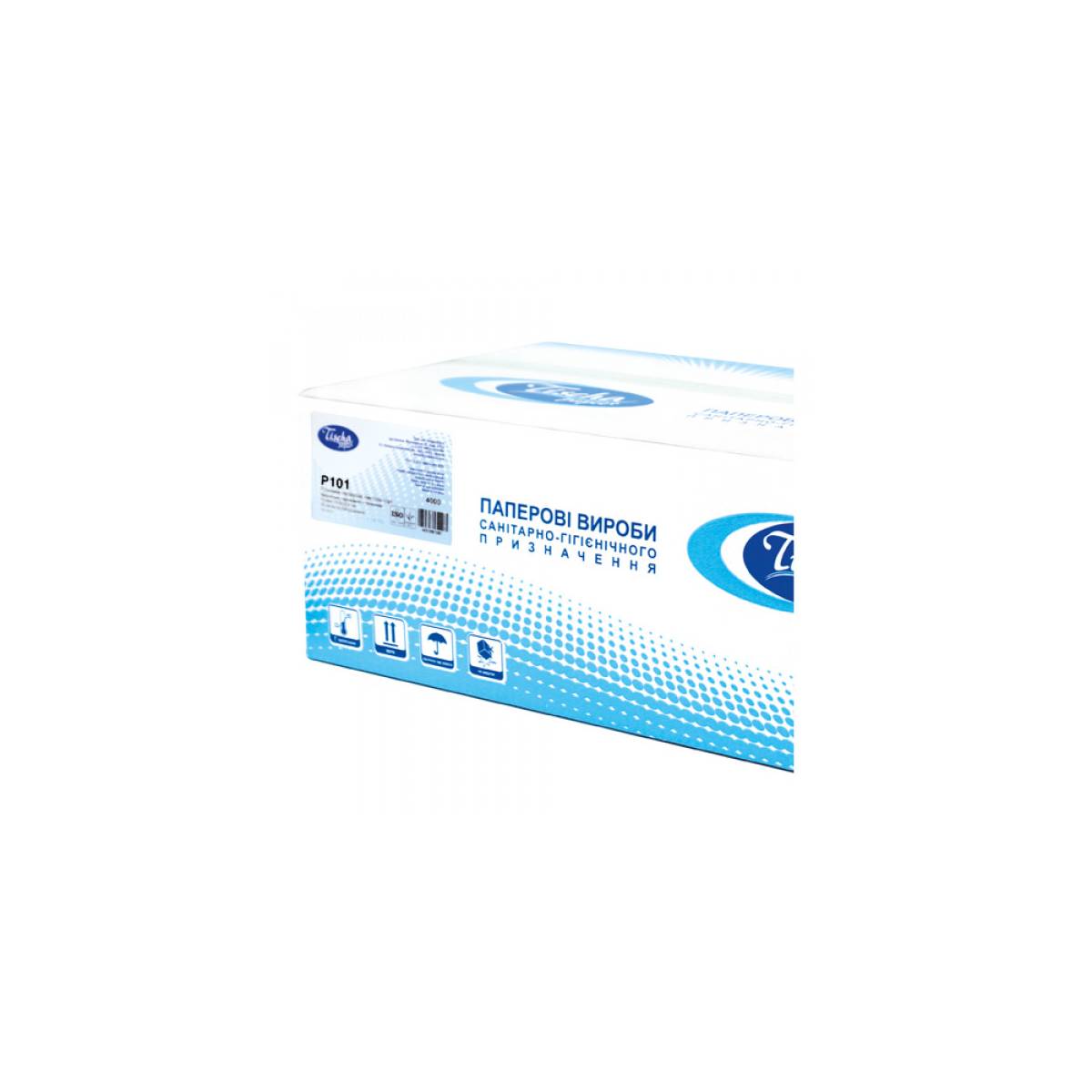 Рушники паперові BASIC (ящик/20 пачок по 200 аркушів) P101 Tischa Papier