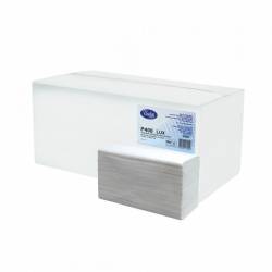 Рушники паперові Z-складка LUX (ящик/ 12 пачок по 200 аркушів) P400 Tischa Papier