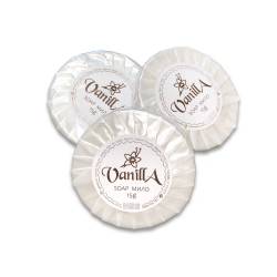 Мыло гостиничное 15 гр "Vanilla" 100 шт. комплект SO15-V HSG Мыло гостиничное 15 гр "Vanilla" 100 шт. комплект SO15-V HSG