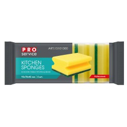 Губка кухона PRO service Professional жовта, 5 шт 15101300 PRO service
