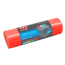 Пакет PRO service Standard для сортировки МЕТАЛЛА красный LD, 160л/20 шт 16200100 PRO service