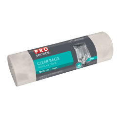 Пакет для мусора PRO service Standard прозрачный LD, 160л/10 шт 16207400 PRO service