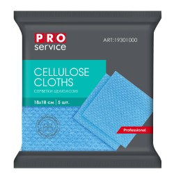 Салфетки целюлозные PRO service Professional синие, 5 шт 19301000 PRO service
