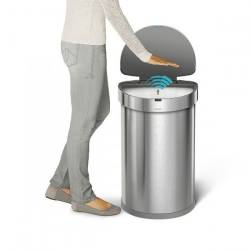 Урна полукруглая сенсорная 45л FPP с карманом для мешков (ST 2009) ST2009 Simplehuman Урна полукруглая сенсорная 45л FPP с карманом для мешков (ST 2009) ST2009 Simplehuman