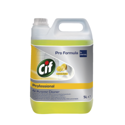 Универсальное средство Cif Professional для чистки водостойких поверхностей Лимон, 5л 25488720 Pro Formula