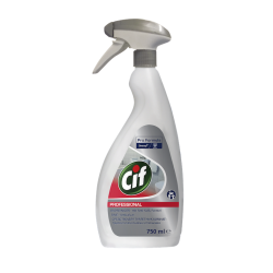 Средство Cif Professional 2в1 для чистки поверхностей ванной комнаты и сантехники, 0,75л 25488800 Pro Formula