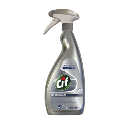 Средство Cif Professional для стеклянных и металлических поверхностей, 0,75л 25488980 Pro Formula