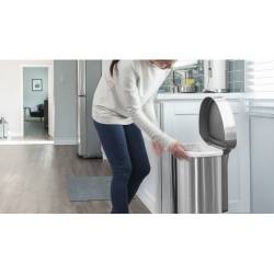 Урна полукруглая сенсорная 45л FPP с карманом для мешков (ST 2009) ST2009 Simplehuman Урна полукруглая сенсорная 45л FPP с карманом для мешков (ST 2009) ST2009 Simplehuman