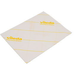 Салфетки Vileda Professional МикроВан с микрофибры одноразовые в листах 27х34см, 50шт, желтые 25800780 Vileda Professional