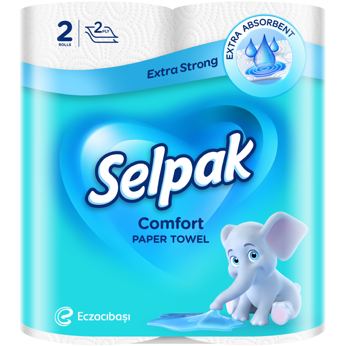 Кухонний рушник SELPAK Comfort 2 шт. 32363800 Selpak