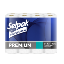 Папір туалетний Selpak Professional Premium 3 шари, 18,6м, 24 рулони 32761820 Selpak