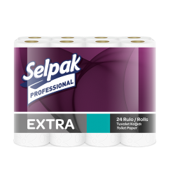 Туалетная бумага Selpak Professional Extra 2 слоя, 22,3м, 24 рулона 32761830 Selpak