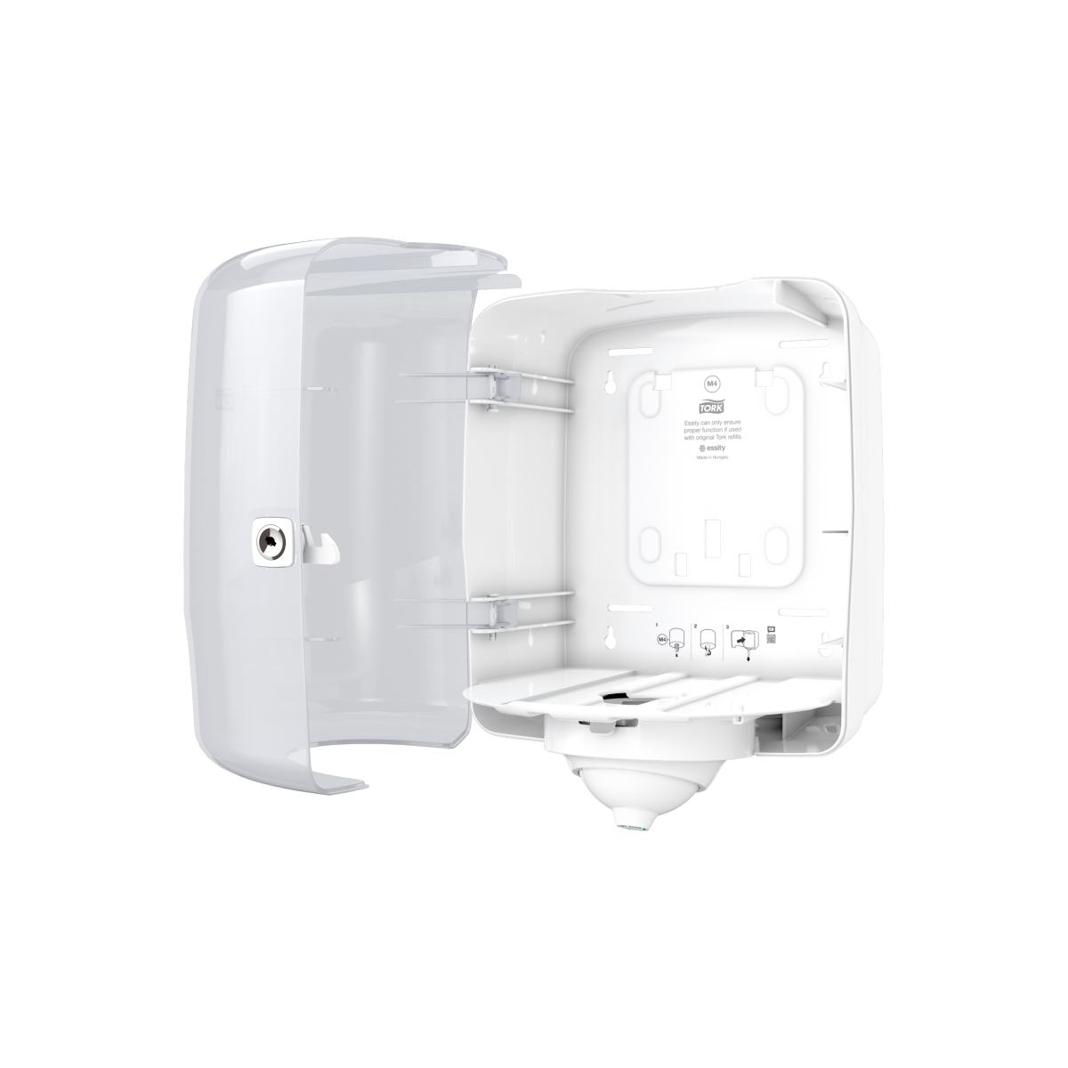 Диспенсер Tork Reflex для матеріалів з центральним витягом, білий (M4) 33875800 Tork