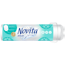 Диски ватные косметические NOVITA Delicate 100 шт 41102216 Novita