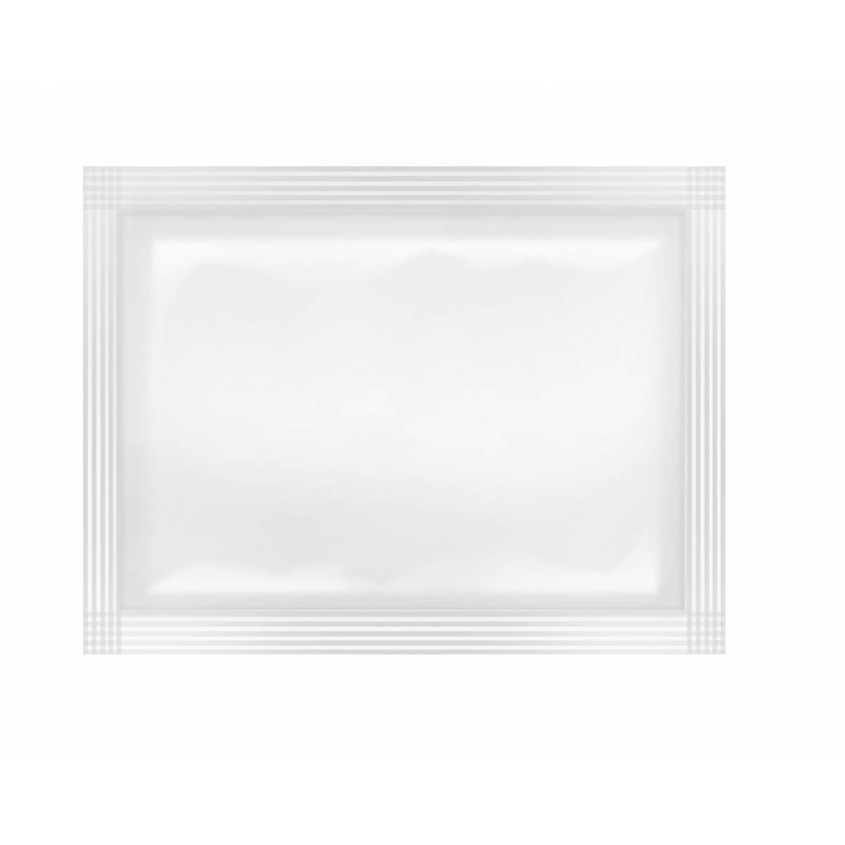 Серветка волога для обличчя та рук в індивідуальній упаковці, біла 43109600 HSG