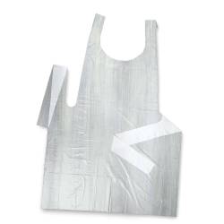 Фартук полиэтиленовый 20 мкм, белий (200 шт/уп) APR1
