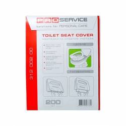 PRO Накладки на сидiння унiтазу 1/4, 200 шт 31200250 PRO service