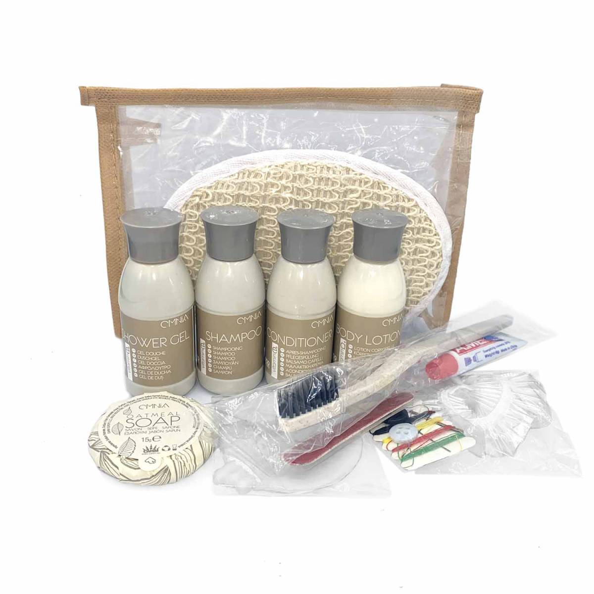 Набор косметики Omnia дорожный для путешествий, 11 предметов Travel O12 CAHM