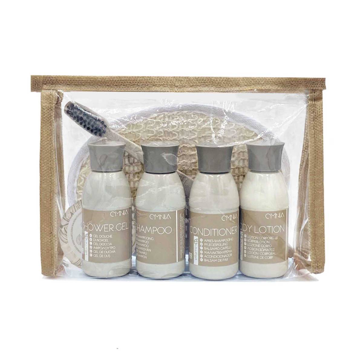 Набор косметики Omnia дорожный для путешествий, 11 предметов Travel O12 CAHM