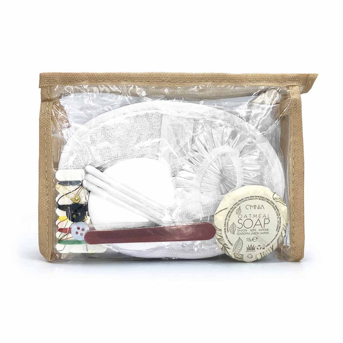 Набор косметики Omnia дорожный для путешествий, 11 предметов Travel O12 CAHM