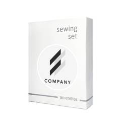 Набір для шиття в коробочці з логотипом на круглому стікері LW2S-SK6 HSG Набір для шиття в коробочці з логотипом на круглому стікері LW2S-SK6 HSG