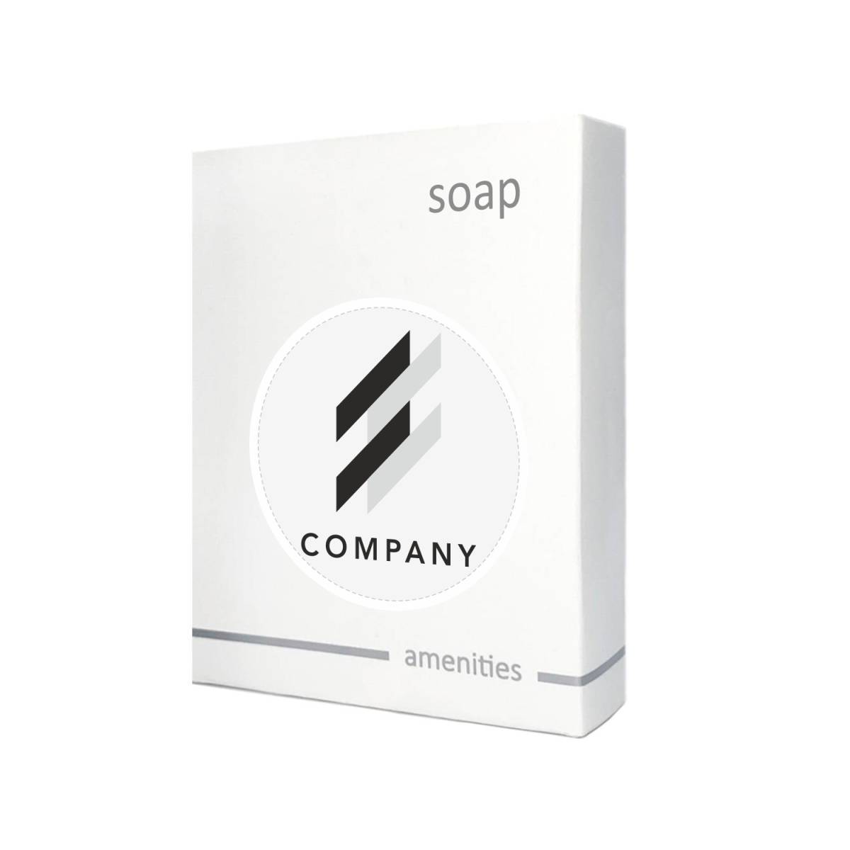 Мыло 15 гр в коробочке, с логотипом на круглом стикере LW2S-SO15 HSG