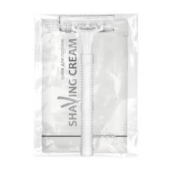 Набір для гоління в п/е упаковці (бритва 2 леза+крем 10 мл в саше) SK2/S HSG Набір для гоління в п/е упаковці (бритва 2 леза+крем 10 мл в саше) SK2/S HSG