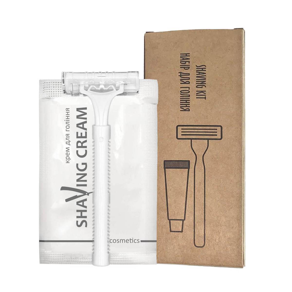 Набір для гоління Kraft для готелів K-SK2/S HSG