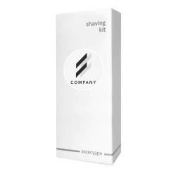 Набір для гоління в коробочці з логотипом на круглому стікері LWS-F-SK2/S HSG Набір для гоління в коробочці з логотипом на круглому стікері LWS-F-SK2/S HSG