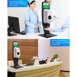 Стойка-держатель автоматических дозаторов, сталь и пластик L270*W230*H600 mm T HSG Стойка-держатель автоматических дозаторов, сталь и пластик L270*W230*H600 mm T HSG