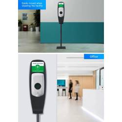 Стійка-тримач автоматичних дозаторів підлогова, сталь і пластик L270xW400xH1500mm FS-01B HSG