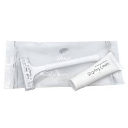 Набір для гоління Pearl 2 леза/10 мл, одноразовий для готелів P-SK2 HSG 2