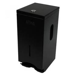 Тримач паперу туалетного стандарт S-LINE D452Black Атма