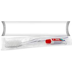 Зубний набір, щітка та паста 5 гр. в картонній коробочці R-DK5 HSG